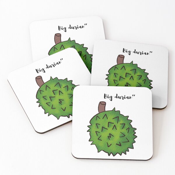 Item preview, Big Durian on summer funny  designed and sold by Cheeky Popp.