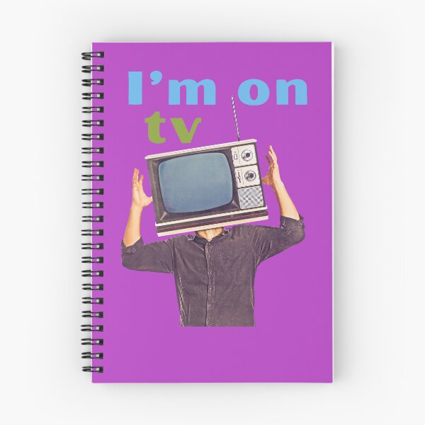 Item preview, The head in the screen. TV junkies designed and sold by Goliardika-Shop.