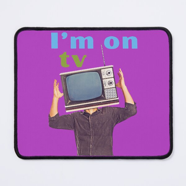 Item preview, The head in the screen. TV junkies designed and sold by Goliardika-Shop.