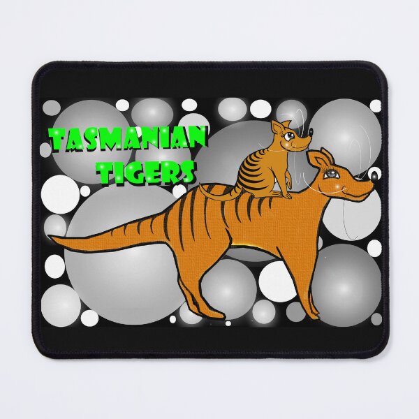 Item preview, Thylacinus - Tasmanian tigers designed and sold by Shirley cute art .