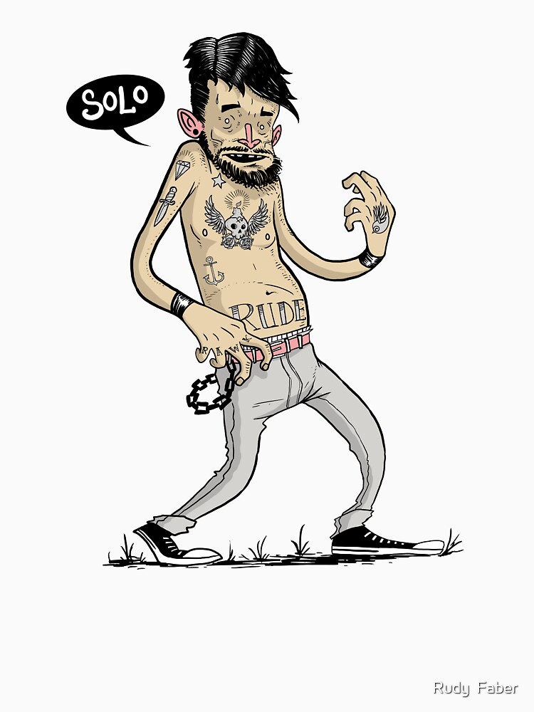 Thumbnail 7 of 7, Essential T-Shirt, Air Guitar! - Festival tee designed and sold by Rudy Faber.