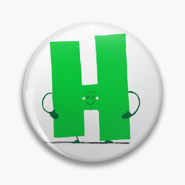 Item preview, Letter H - Cute Alphabet - Name Begins With H designed and sold by Jennifer Farley Illustration.