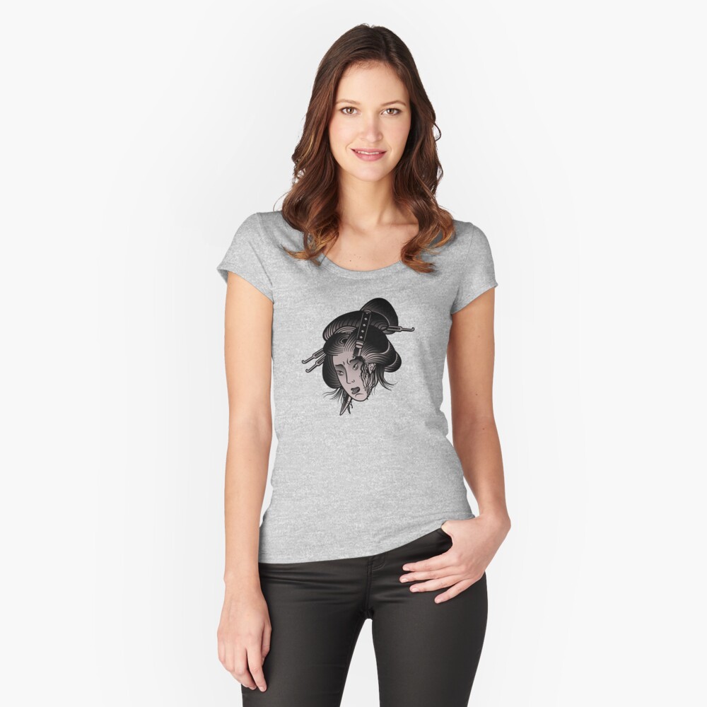 Item preview, Fitted Scoop T-Shirt designed and sold by rudyfaber.
