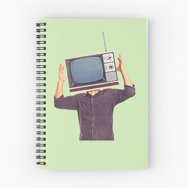 Item preview, Vintage TV with man inside the screen designed and sold by Goliardika-Shop.