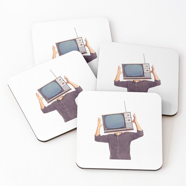 Item preview, Vintage TV with man inside the screen designed and sold by Goliardika-Shop.