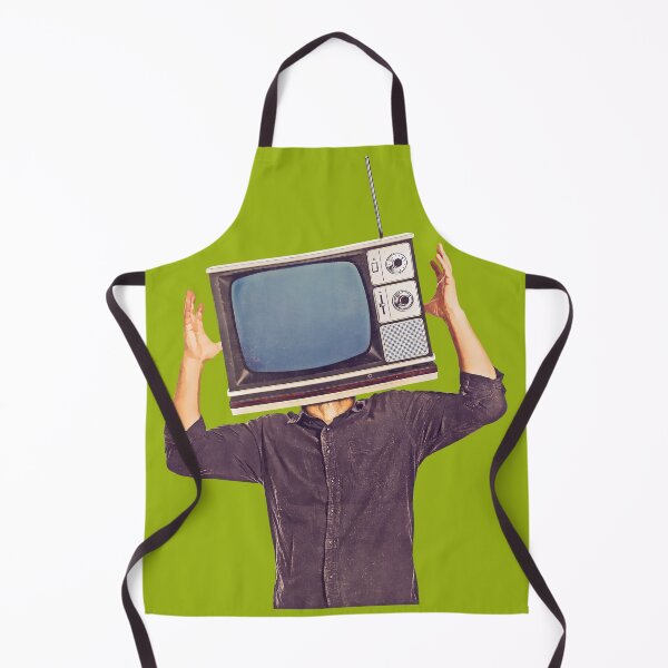 Artikelvorschau, Vintage TV mit Mann im Bildschirm entworfen und verkauft von Goliardika-Shop.