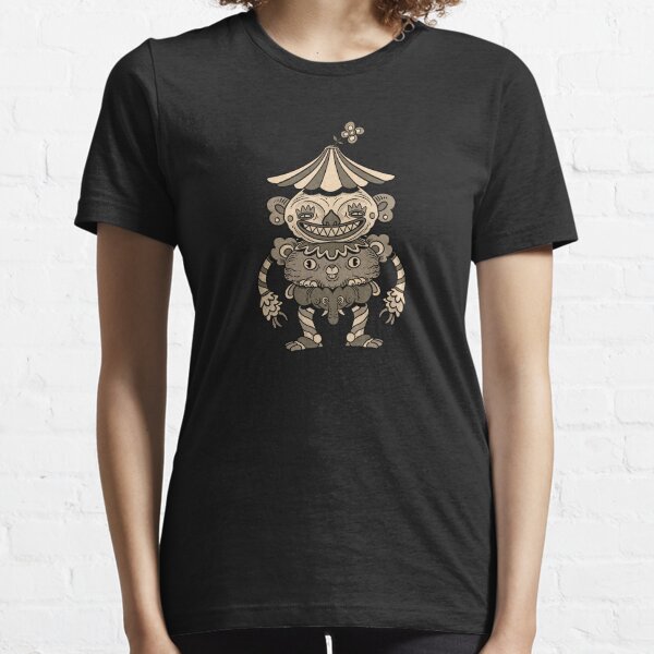 Devil Clown Totem Retro Cartoon Color Essential T-Shirt