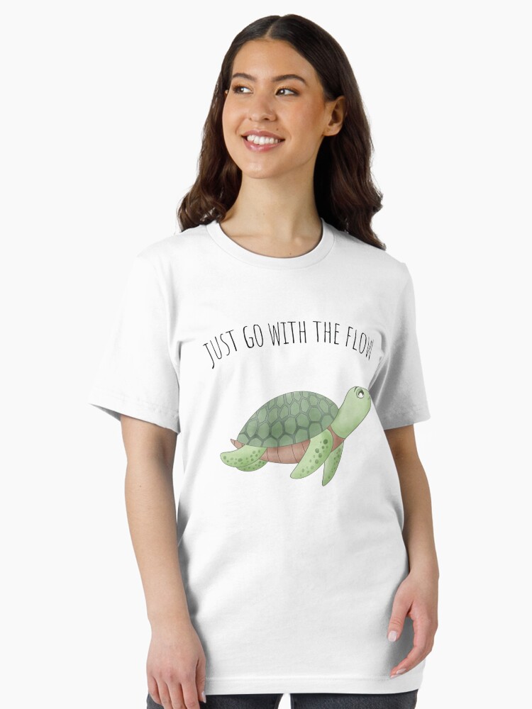 Thumbnail 2 of 7, Essential T-Shirt, Just go with the flow designed and sold by JohnStrelecky.