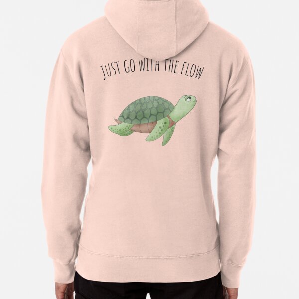 just go with the flow' Men's Hoodie