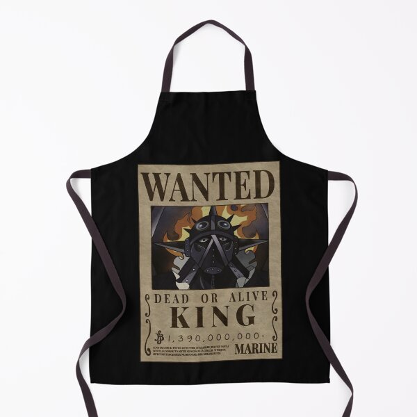 Item preview, King "The Conflagration" Wanted Poster One Piece Bounty designed and sold by One Piece Bounty Poster.