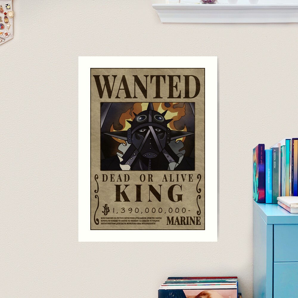 Pin de KingFire em WANTED  Cartaz, One piece, Desenhos