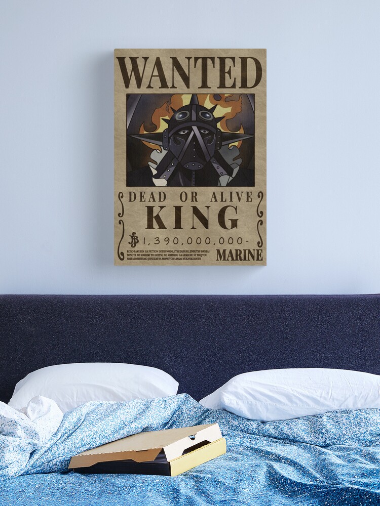 King The Conflagration Wanted Poster One Piece Bounty | Poster