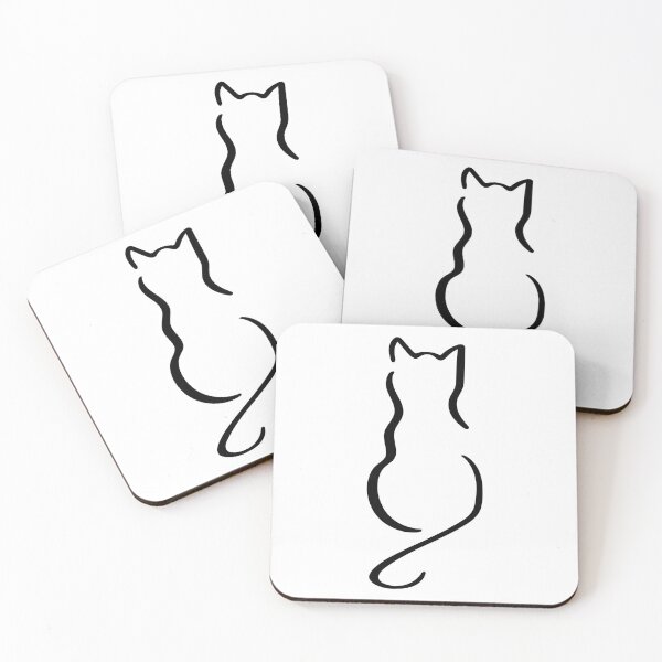 Item preview, Cat Line Art - Minimalist designed and sold by Lineart-Arts.
