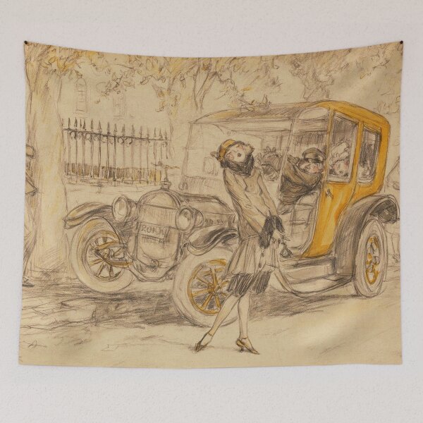 Item preview, Crash Henry Raleigh - Vintage Art designed and sold by RickE.