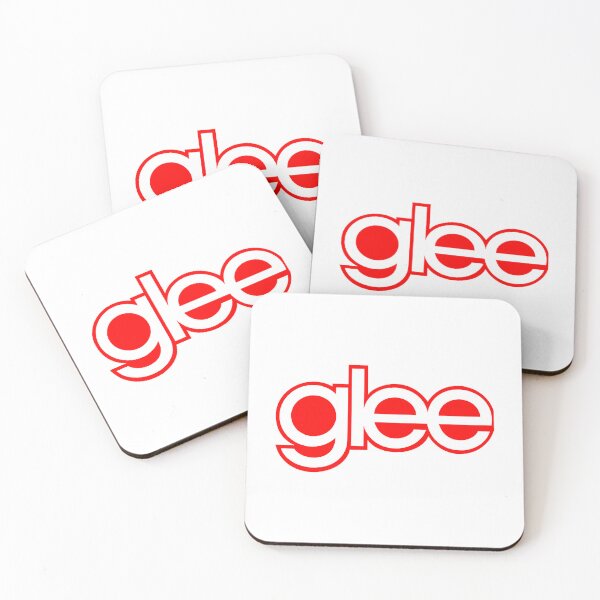 Item preview,  Glee logo red and white Fitted  designed and sold by MarcyFDT3.