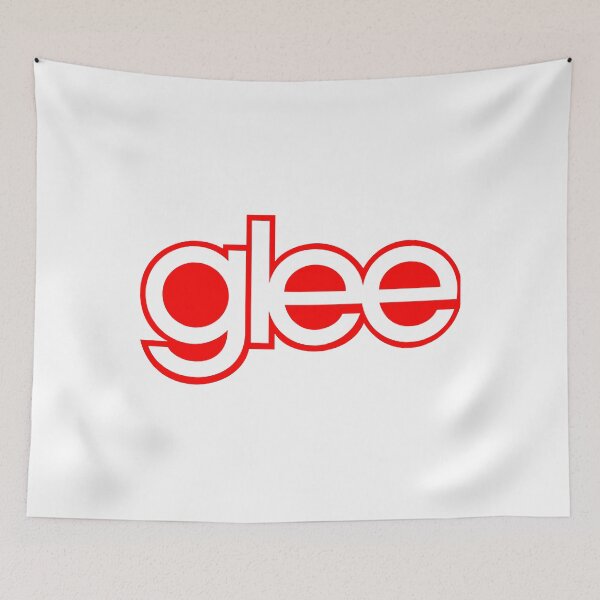 Item preview,  Glee logo red and white Fitted  designed and sold by MarcyFDT3.