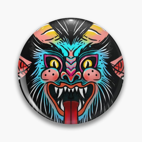 Item preview, Krampus - Traditional Tattoo Design designed and sold by Rudy  Faber.