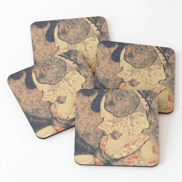 Item preview, Vintage Rabbit Tea Party designed and sold by EloiseArt.