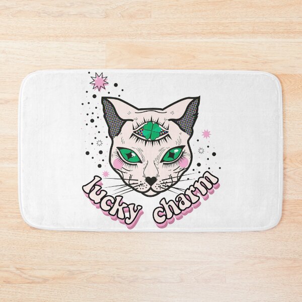 Item preview, Lucky Charm White Cat designed and sold by racharanha.