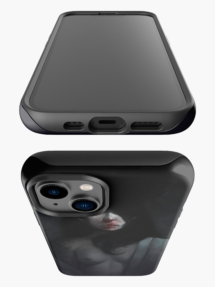 Thumbnail 3 of 4, iPhone Case, Portrait of Ikuko's Ghost designed and sold by Rudy Faber.