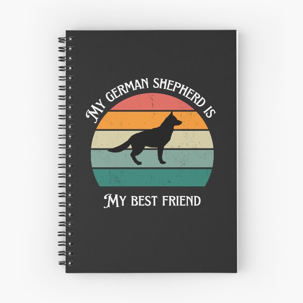 Item preview, My german shepherd is my best friend.  designed and sold by Doggymadness.