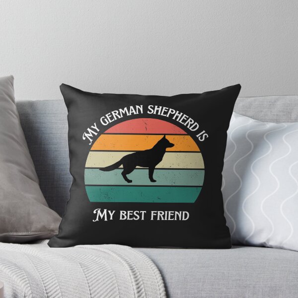 Item preview, My german shepherd is my best friend.  designed and sold by Doggymadness.