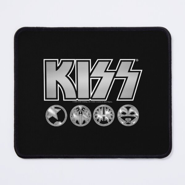 Item preview, Kiss Logo Silver V3 Starchild Demon Spaceman Catman Throw Blanket designed and sold by rachelVang99.