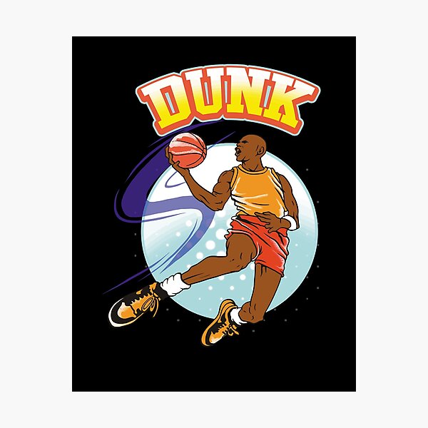 RUIYANMQ Canvas Picture Wall Art Basketball Poster Michael Jordan Flying  Dunk For Home Room Decor W77Ha 40X60Cm Frameless