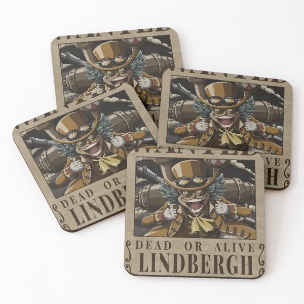 Item preview, Lindbergh Wanted One Piece commander Revolutionary Army designed and sold by One Piece Bounty Poster.