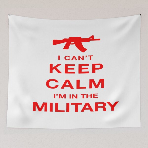 Item preview, I Can't Keep Calm - I'm in the Military designed and sold by davidmurtagh.