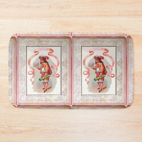 Item preview,  Valentine kitsch work of art vintage corny romatic antique decoration designed and sold by Novel-ty.