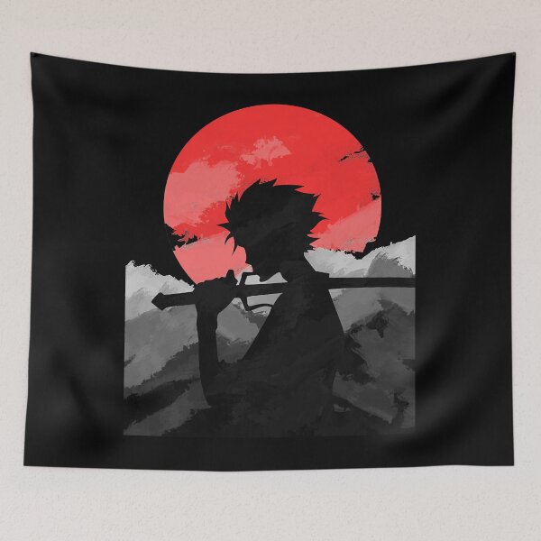 Item preview, Samurai with sunset Pullover  designed and sold by MarcyFDT3.