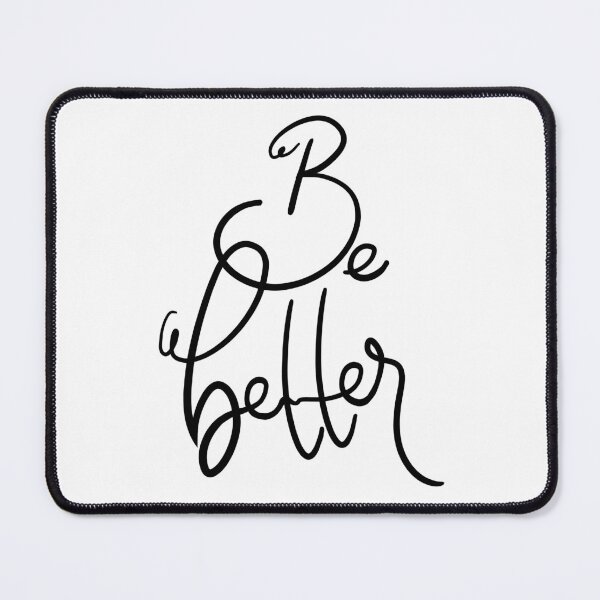 Item preview, Be Better Lettering design designed and sold by Khotekmei.