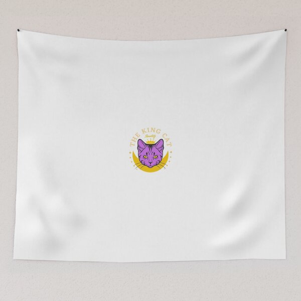 Item preview, funny cat, the king cat, design illistrator. designed and sold by Lachkarstore.