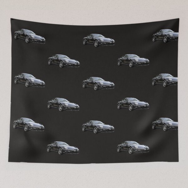 Item preview, Black Porsche 997 Turbo Designs designed and sold by Pure9Design.