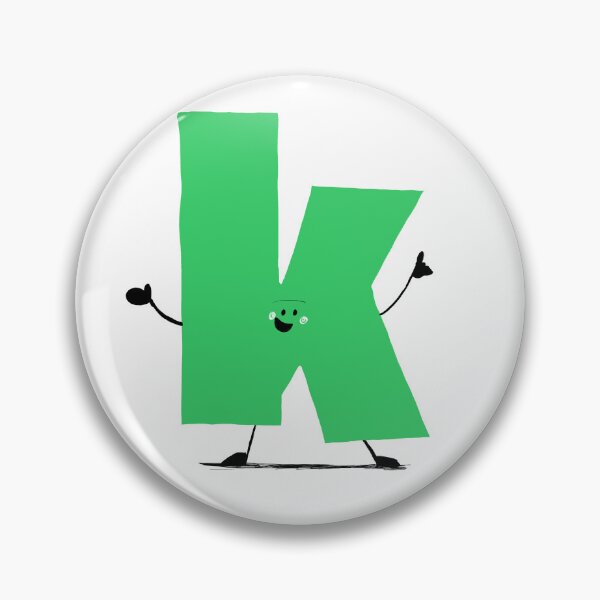 Item preview, Letter K - Cute Alphabet - Name Begins With K designed and sold by Jennifer Farley Illustration.
