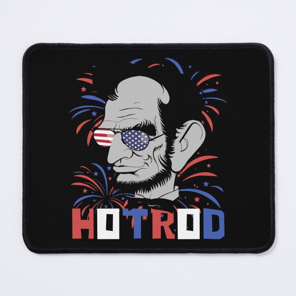 Item preview, Hot Rod Abraham Lincoln Presidents Day Funny Muscle Car designed and sold by CharJens.