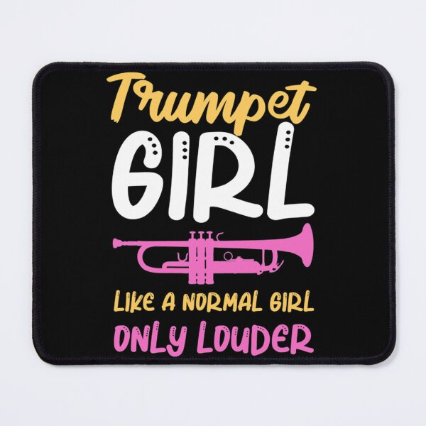 Item preview, Cute Trumpet Girl Music Teacher Instrument Jazz Tank Top designed and sold by desireeowe.