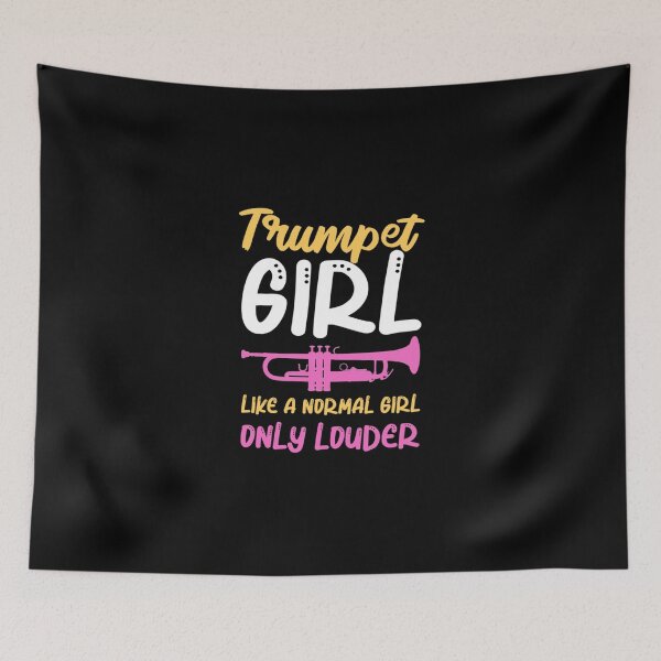 Item preview, Cute Trumpet Girl Music Teacher Instrument Jazz Tank Top designed and sold by desireeowe.