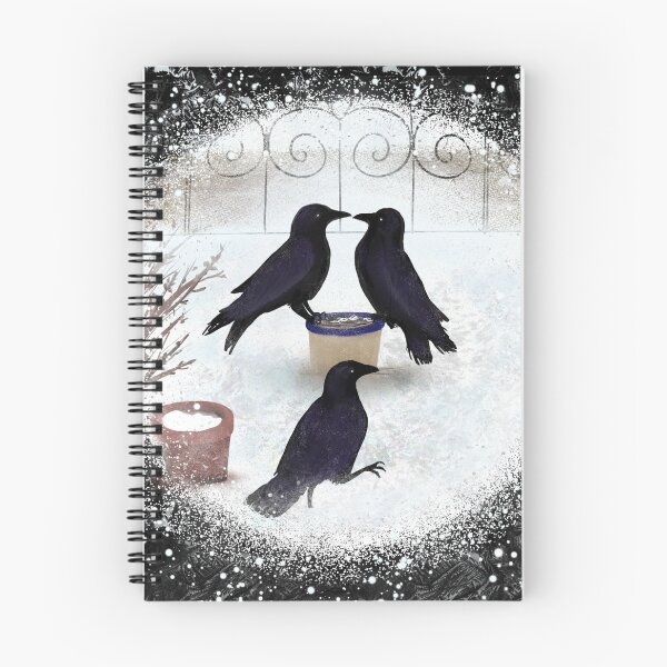 Item preview, Snow Crows designed and sold by bluegorgon.