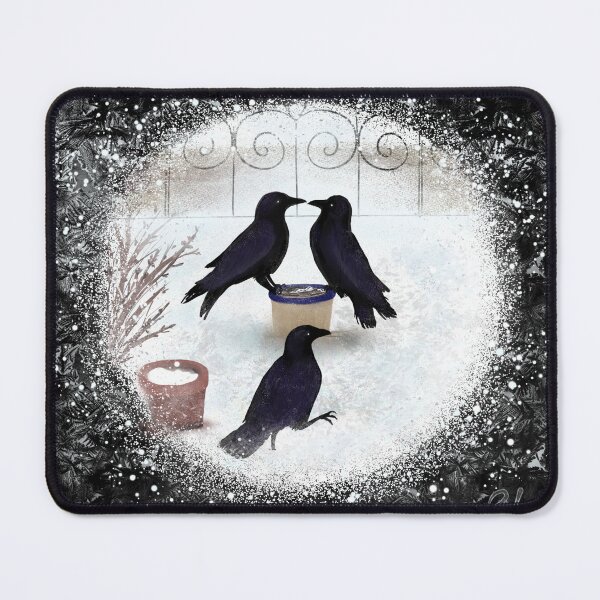 Item preview, Snow Crows designed and sold by bluegorgon.