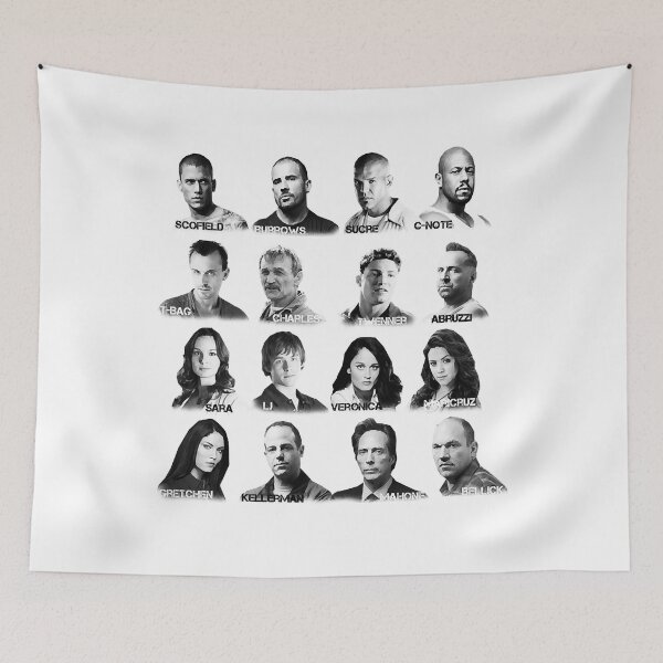 Item preview, Prison Break - Cast Classic designed and sold by SidraDG45.