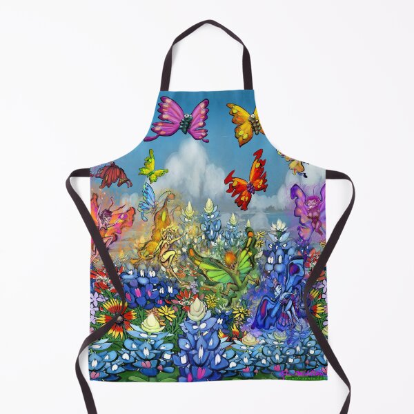 Artikelvorschau, Wildblumen-Pixies und Schmetterlinge entworfen und verkauft von Kevin Middleton.