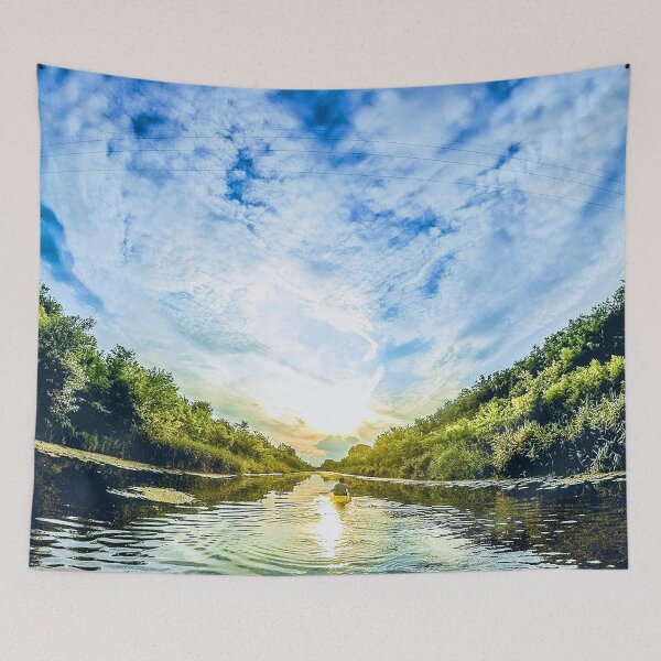 Item preview, Kayak on the river designed and sold by pixeldizajn.