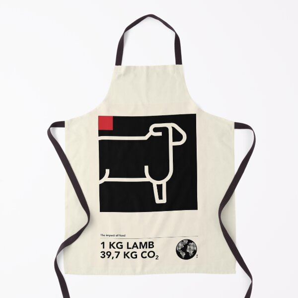 Item preview, How much CO2 does one kilo of food cost_lamb designed and sold by Nanika-akimoto.