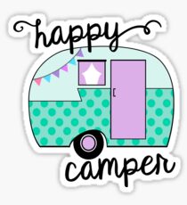 Happy Camper Sticker