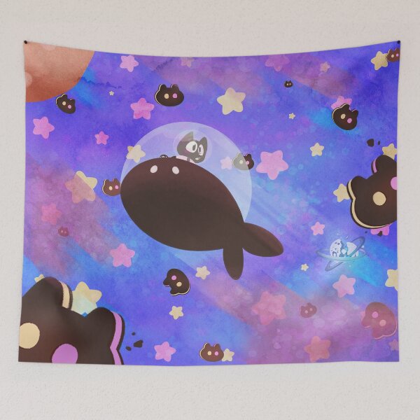 Item preview, Cookie cat in space designed and sold by 0Canniquies0.