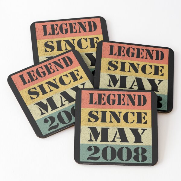 Item preview,  legend since may 2008 , may, birthday, legend, awesome, awesome since, retro, vintage, designed and sold by L-o-shop.
