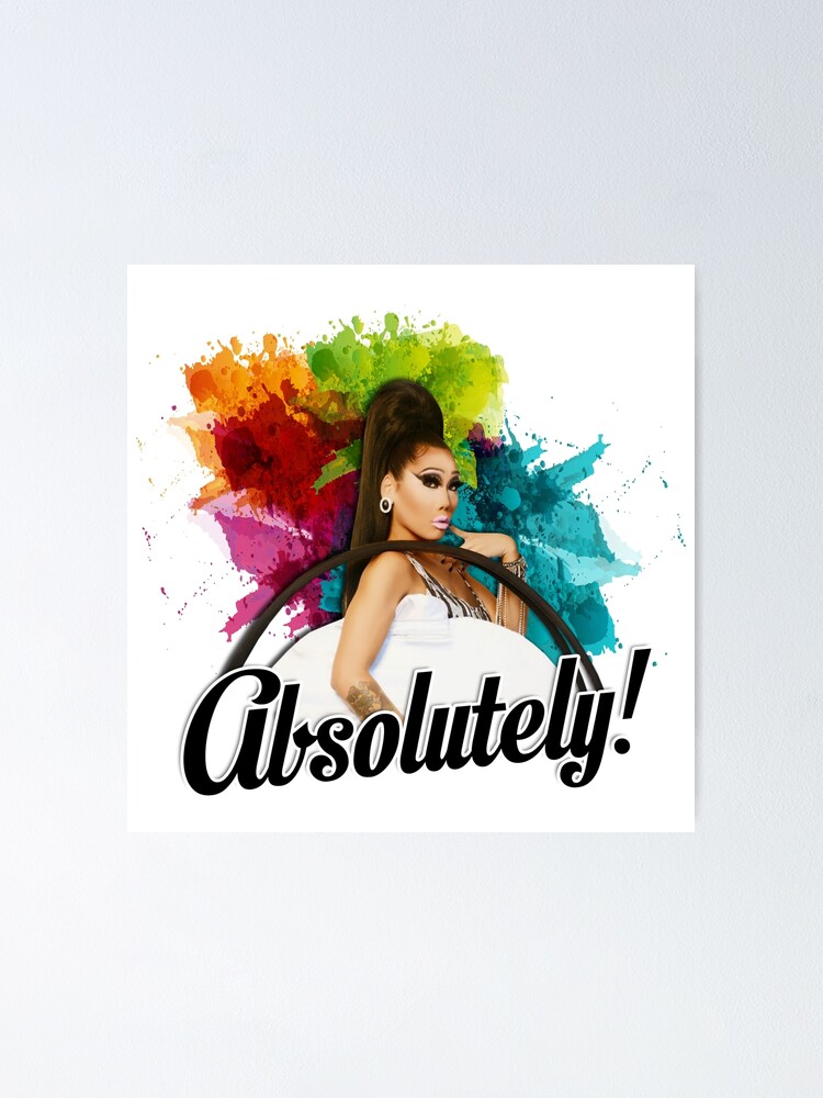 "Absolutely Gia Gunn" Poster by aespinel Redbubble