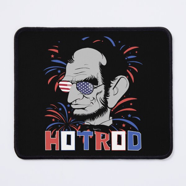Item preview, Hot Rod Abraham Lincoln Presidents Day Funny Muscle Car designed and sold by CharJens.